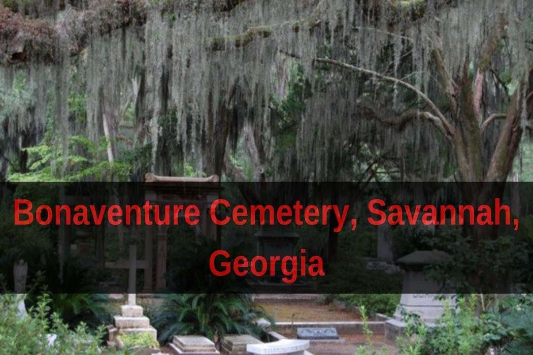 Bonaventure Cemetery, Savannah, Georgia