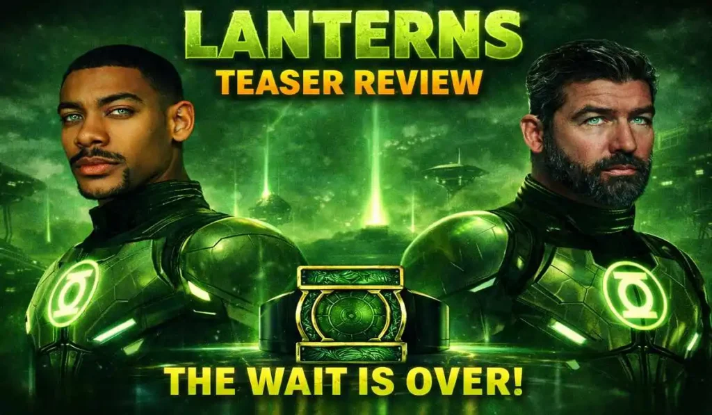 lanterns tv series teaser review a long wait finally pays off for dc fans